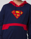 Character Superman Justice Sweater Anak Laki-Laki