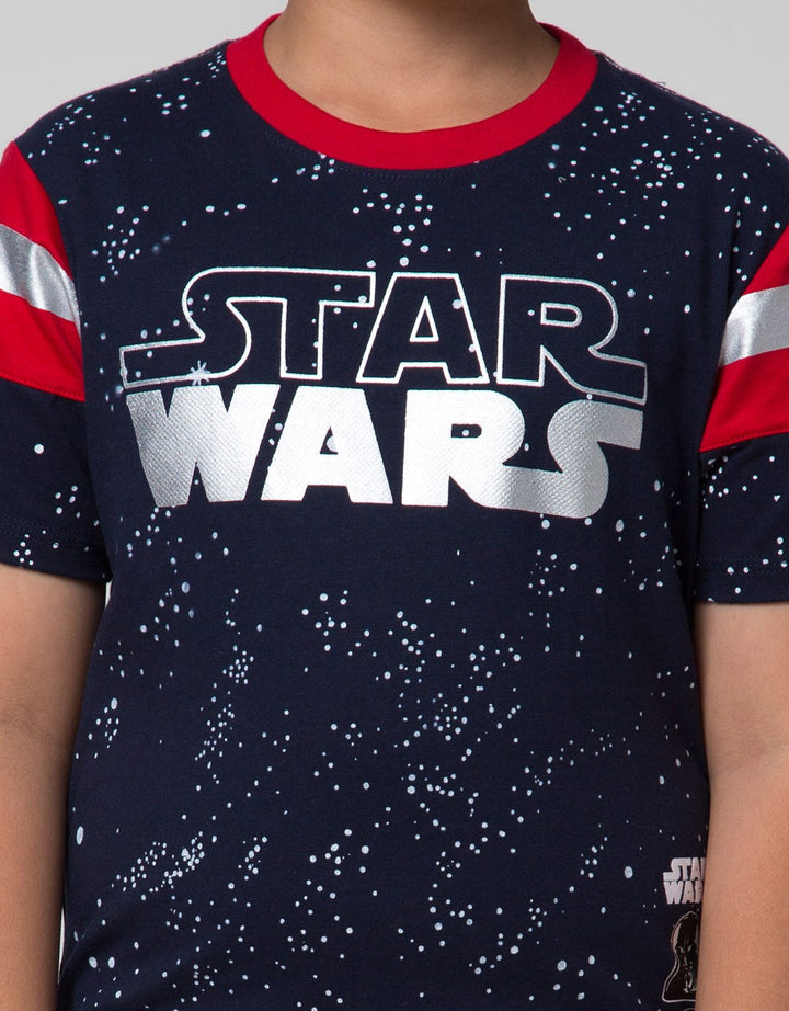 Star Wars Cutsewn Sleeve Splash Print T-Shirt