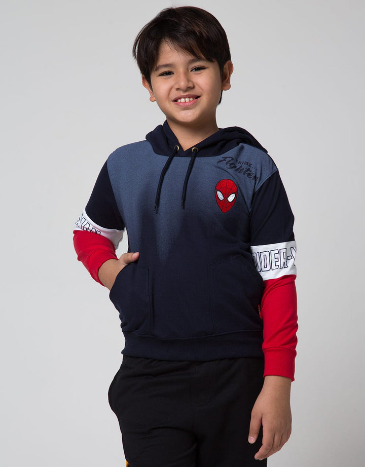Marvel Sweater Spiderman Fighter Ombre A