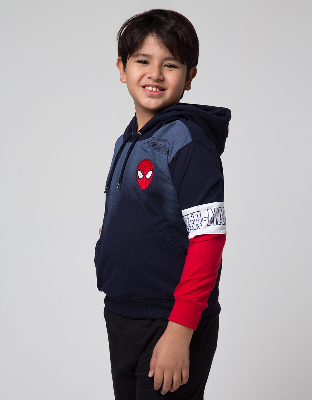 Marvel Sweater Spiderman Fighter Ombre A
