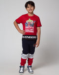 Marvel Long Pant Knit Spiderman Cut Sewn