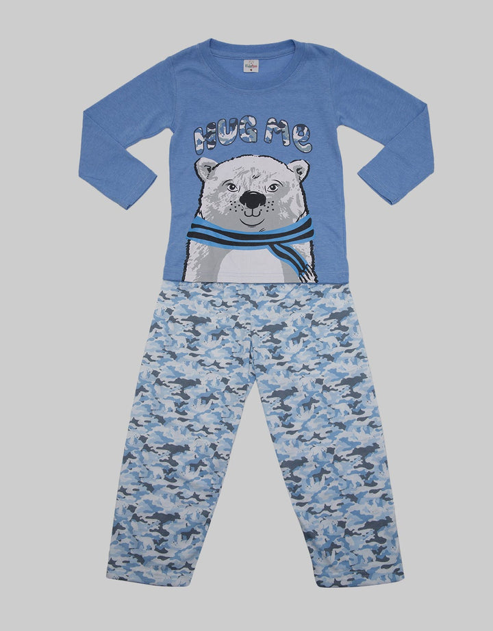 Kidz Too Long Sleeve Bear Army Hug Me