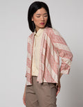 Connexion Blazer Outer Batik 3/4 Sleeve