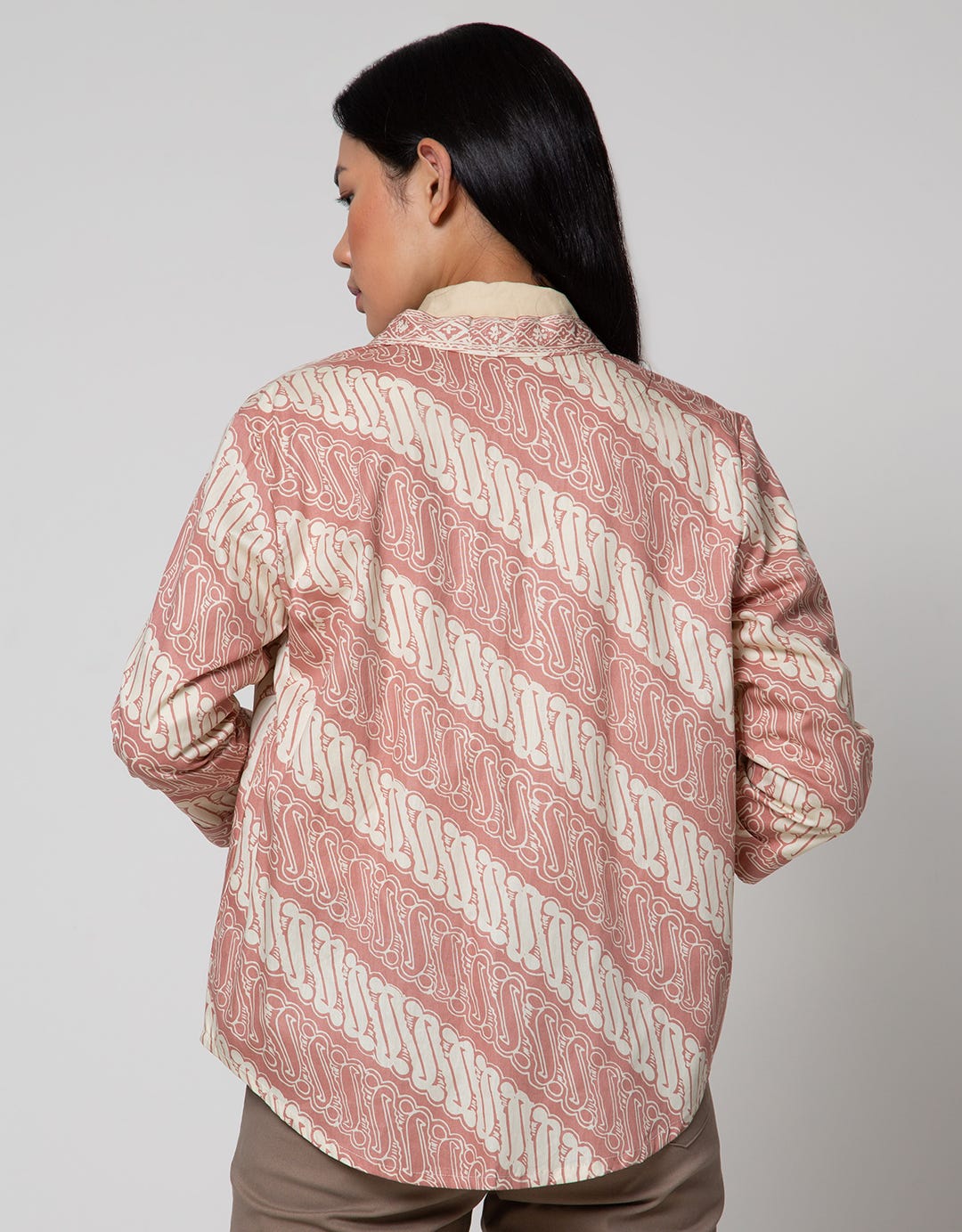 Connexion Blazer Outer Batik 3/4 Sleeve