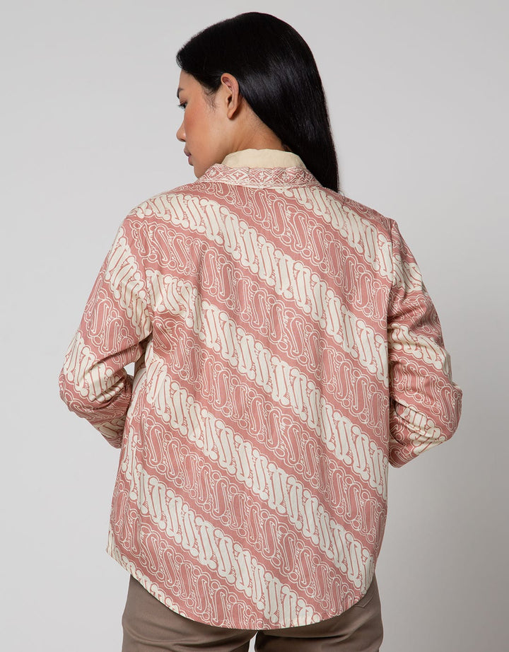 Connexion Blazer Outer Batik 3/4 Sleeve