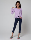 Nevada Girls Ribbon Detail T-Shirt