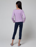 Nevada Girls Ribbon Detail T-Shirt