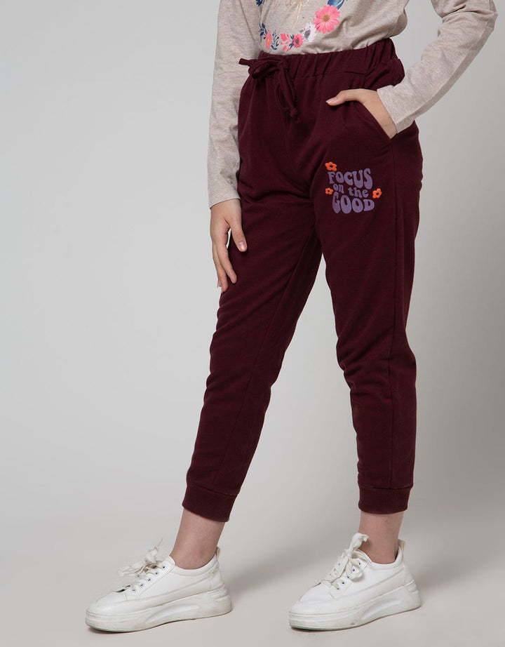 Nevada Jogger Pants Knit Retro Print