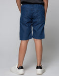 Nevada Rib Pinstripe Celana Pendek Anak Laki-laki