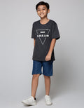 Nevada Rib Pinstripe Celana Pendek Anak Laki-laki
