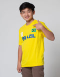 Aero W Cup Brasil Kaos Anak Laki-laki
