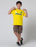 Aero W Cup Brasil Kaos Anak Laki-laki
