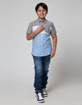 Aero Oxford Sewn Boys Shirt