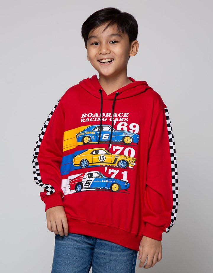 SWEATSHIRT HOODY KNI