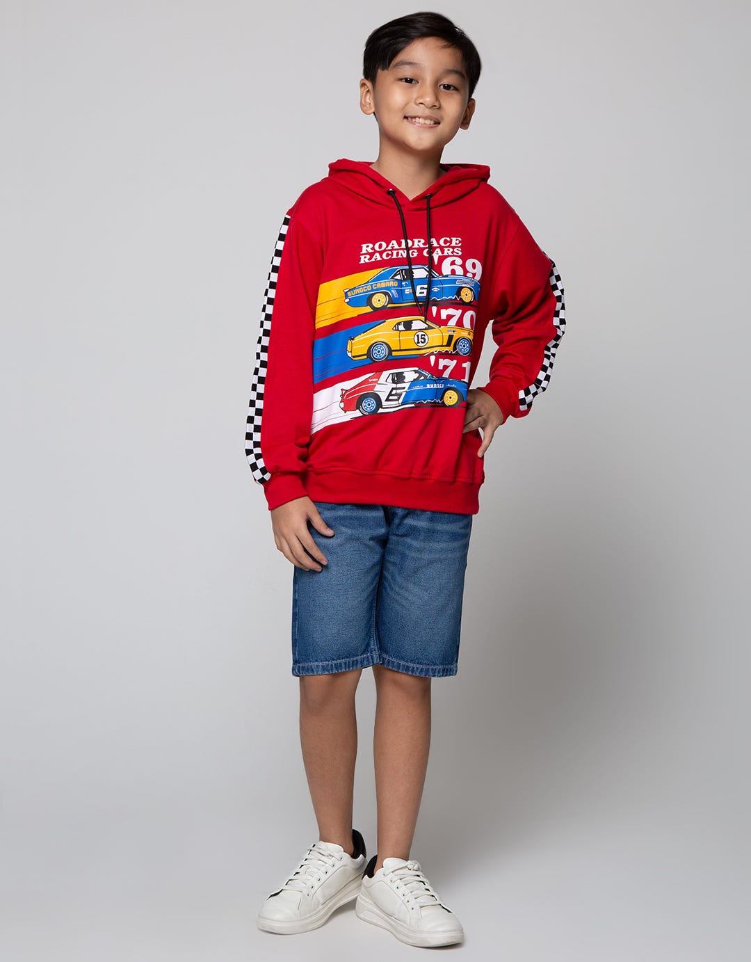 SWEATSHIRT HOODY KNI