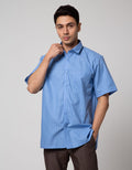 Cole Short Sleeve Shirt Print Wave Regular 