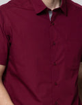 Cole Short Sleeve Shirt Slim Print