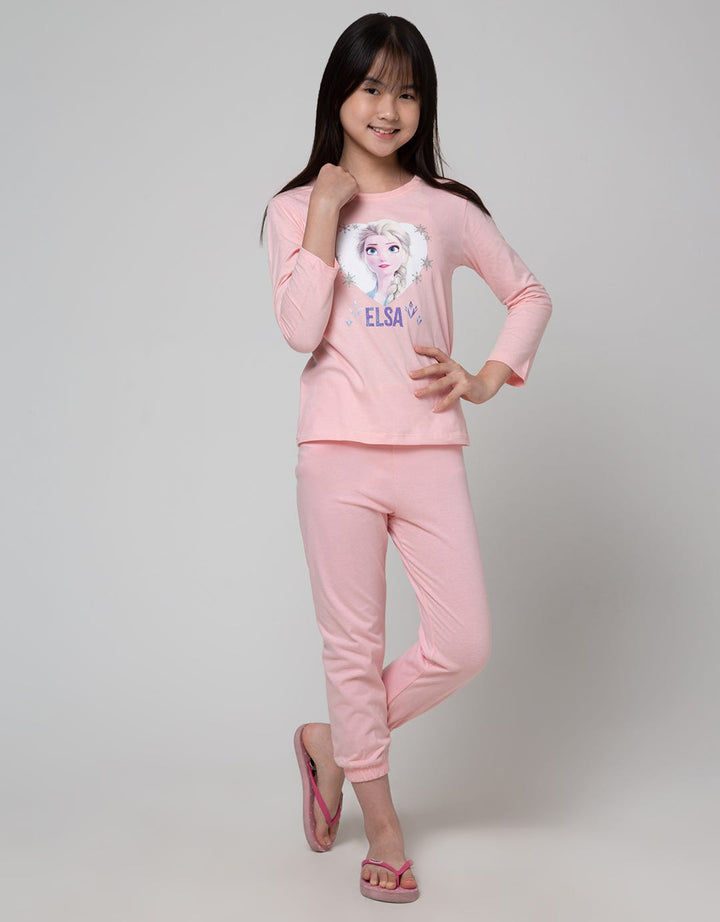 Disney Love Elsa Frozen A Set of Girls' Clothes