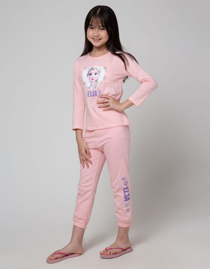 Disney Love Elsa Frozen A Set of Girls' Clothes