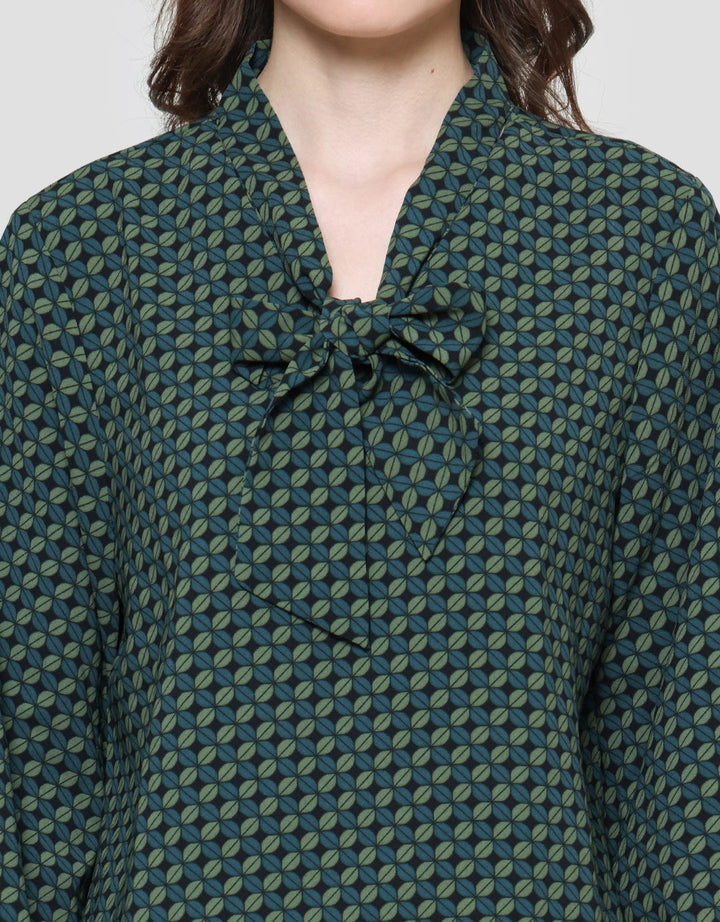 Cardinal Femme Blouse Wanita Full Print