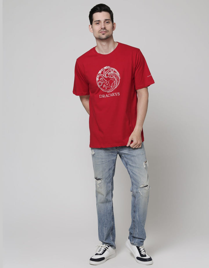 T Zone T-Shirt Wb Game Of Thrones Dracarys