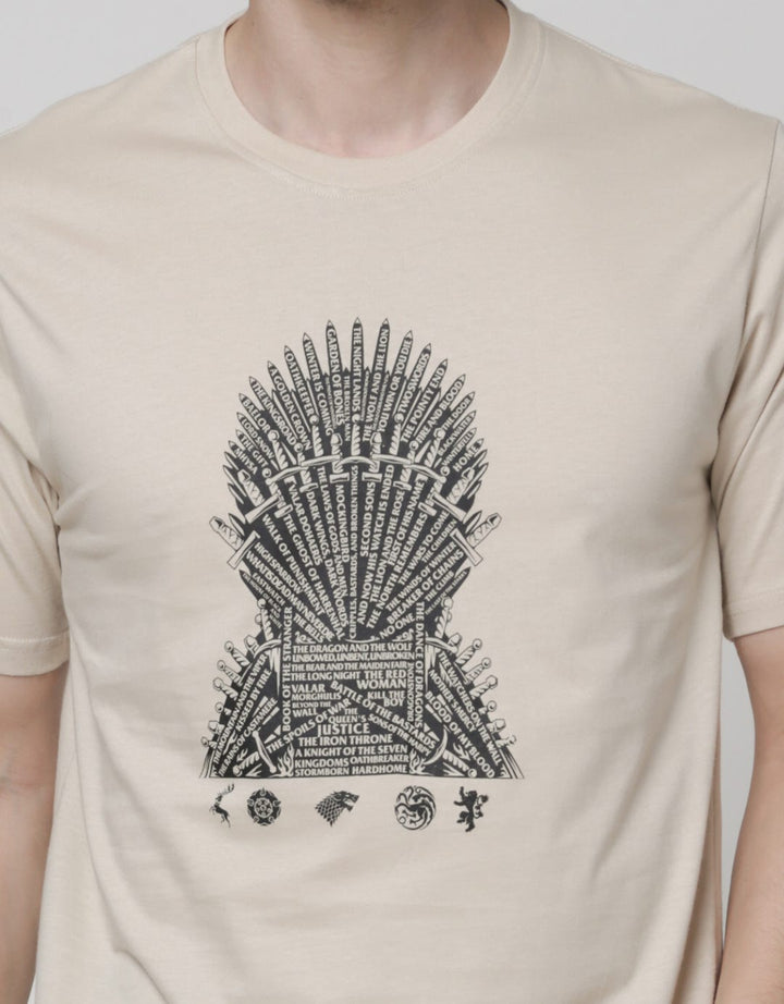T Zone T-Shirt Wb Game Of Thrones Graphic Print