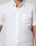 Nevada Short Sleeve Shirt Oxford Chembray Solid