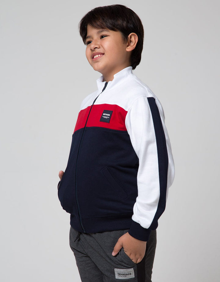 Nevada Rubber Patch Collar Jaket Anak Laki-Laki