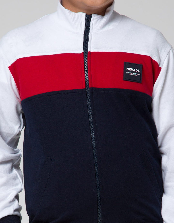 Nevada Rubber Patch Collar Jaket Anak Laki-Laki