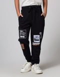 Nevada Monocrome Print Boys Jogger Pants