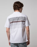 Cardinal Casual Stripe Eahar Baju Koko