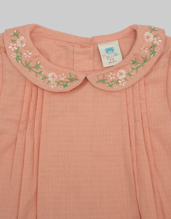 Pipiniko Short Sleeve T-Shirt Colar Girls Mastop1