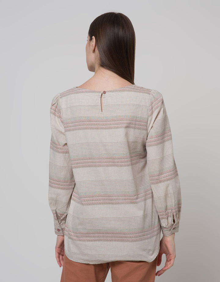 Expand Aishah Blouse Print Wanita
