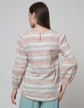 Expand Pauline Blouse Garis Wanita