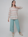 Expand Pauline Blouse Garis Wanita