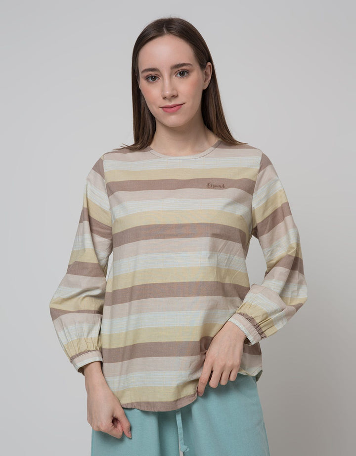 Expand Emmaline Blouse Print Wanita