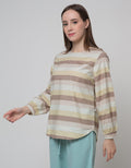Expand Emmaline Blouse Print Wanita