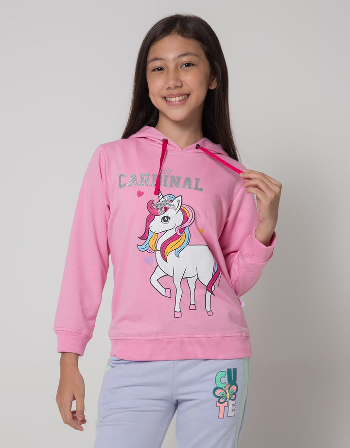 Cardinal Kids Girl Unicorn Sweater