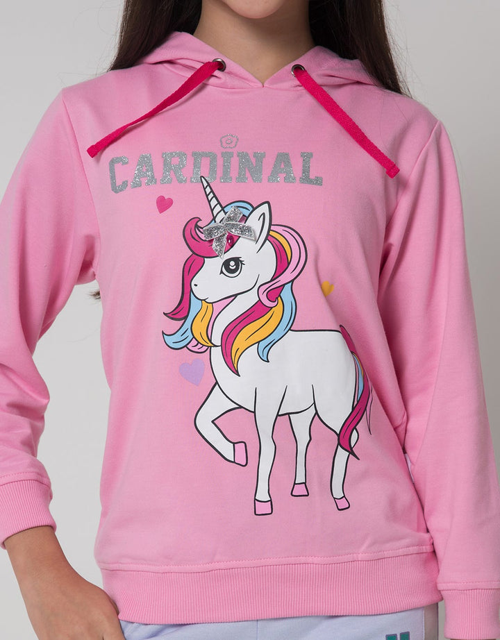 Cardinal Kids Girl Unicorn Sweater