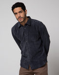 Details Long Sleeve Shirt Corduroy