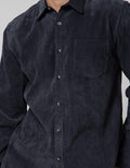Details Long Sleeve Shirt Corduroy
