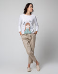 Nevada Long Pants With Self Tie Belt