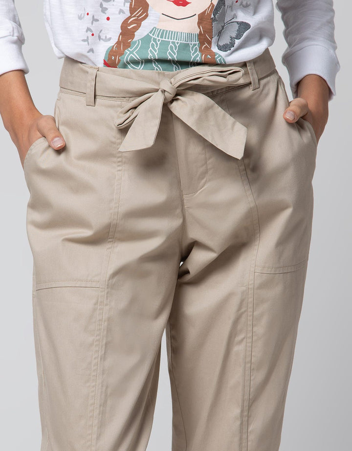 Nevada Long Pants With Self Tie Belt
