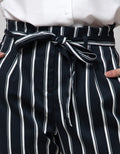 Connexion Long Pants Stripes Ruffle