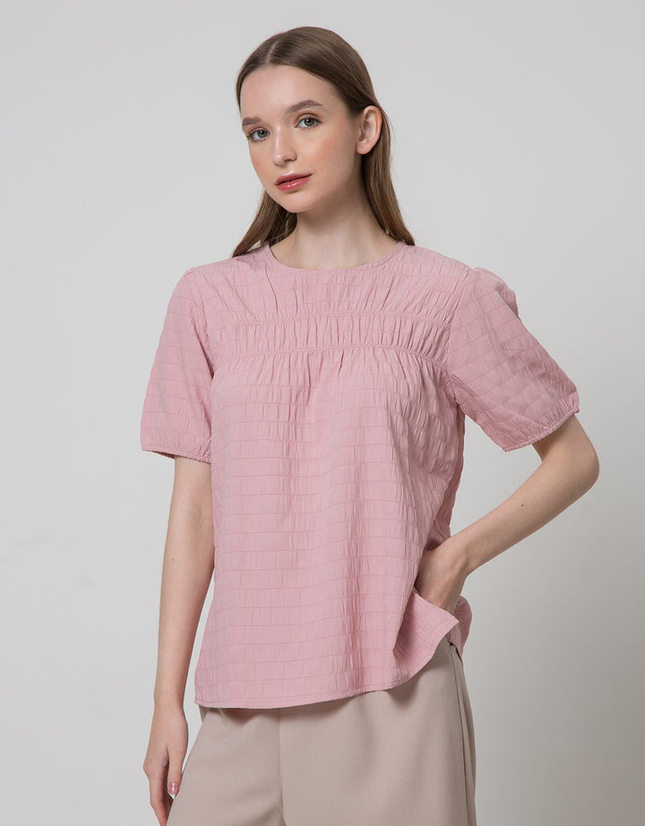 Connexion Crickle Poly Blouse Wanita