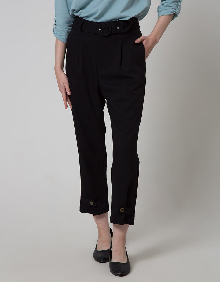 Connexion Ankle Pant  Belt Celana Panjang Wanita