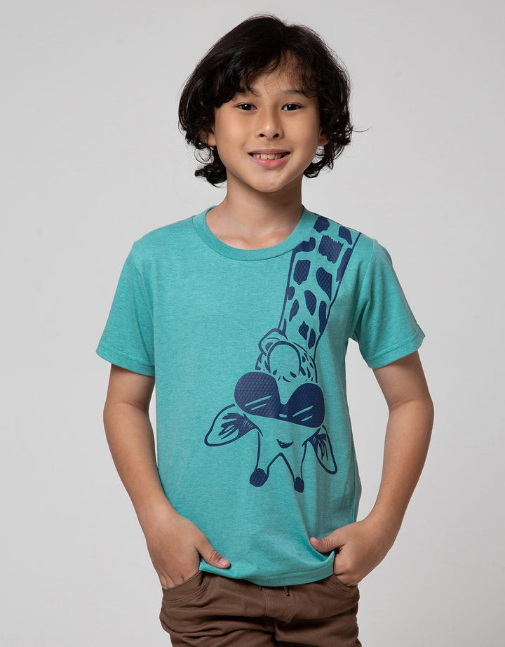 Little M Best Giraffe Kaos Anak Laki-Laki