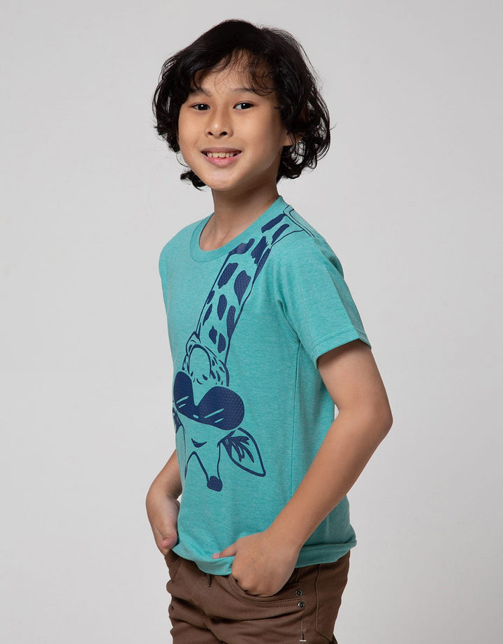 Little M Best Giraffe Kaos Anak Laki-Laki