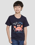 Little M Kaos Lengan Pendek Anak Laki-laki Print Kibbtcrab