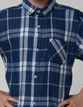 Little M Short Sleeve Shirt Dobel Face Check